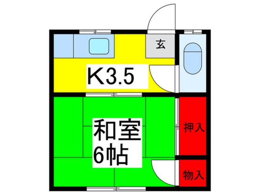 間取図 吉野荘