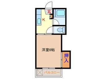 間取図 小野寺コ－ポ