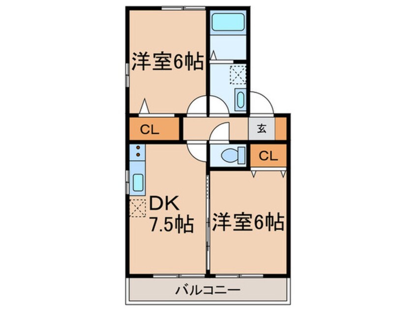 間取図 ノースタウン吉祥寺Ⅱ棟