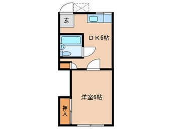 間取図 ココ・ユリーヌ