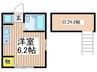 ウインズ鵠沼石上 1Rの間取り