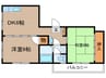 ニューハイム オギノ 2DKの間取り
