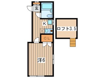 間取図 リ－ベル鶴川