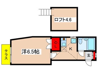 間取図 リ－ベル鶴川