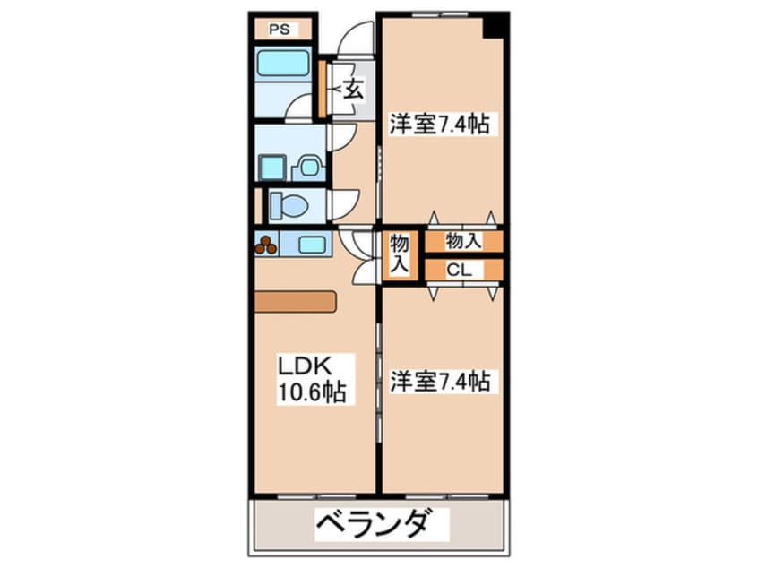 間取図 レジデンス２８