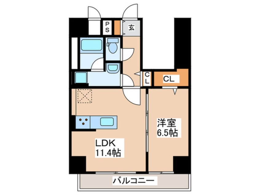 間取図 Geminos　CHIGASAKI