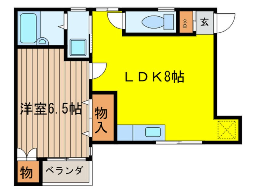 間取図 E-フラット