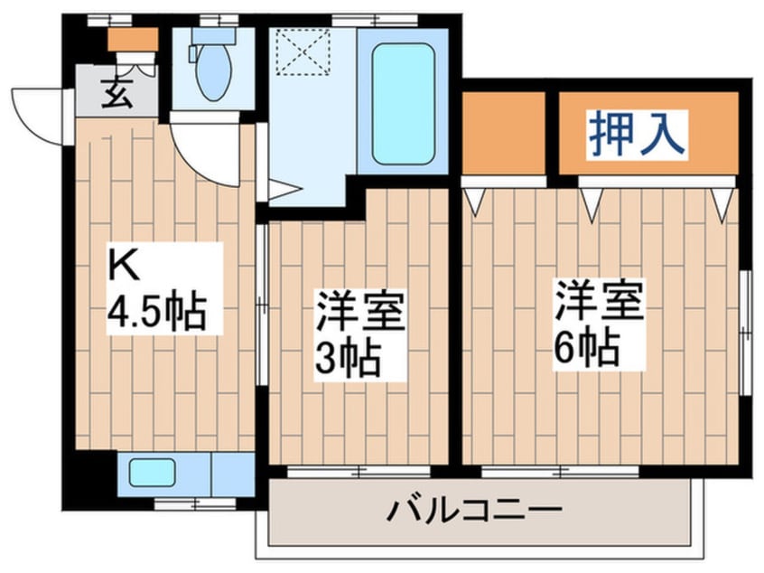 間取図 椿ビル