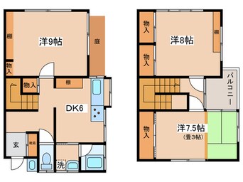 間取図 ノア三春