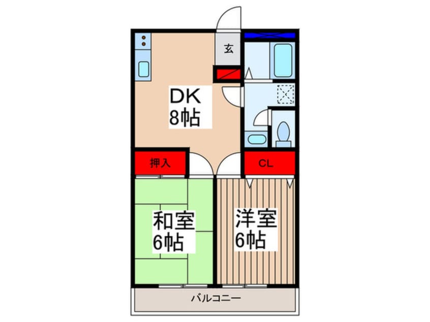 間取図 ウッディハウス