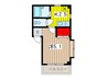 ハルツ赤羽岩渕 1Kの間取り