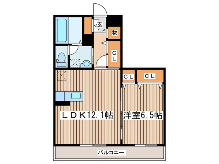 間取図 CREA湘南