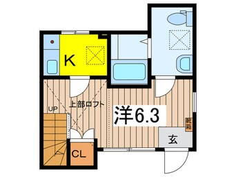 間取図 ヒルトップハウス二俣川