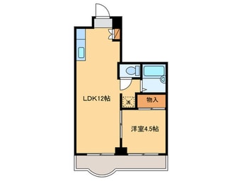 間取図 グランジュール千歳