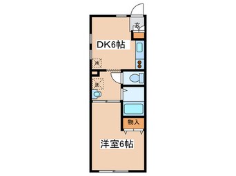 間取図 エステ－ト長津田Ⅴ