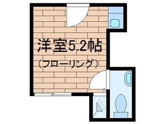 間取図 ハイム神田Ｂ棟（２－１）