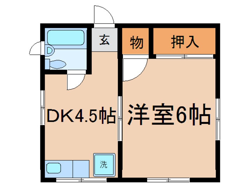 間取図 関萬ビル
