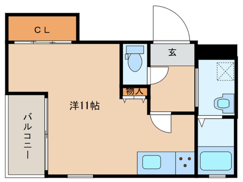 間取図 ティーエス代沢