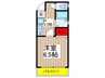 CASA　RICORDO 1Kの間取り