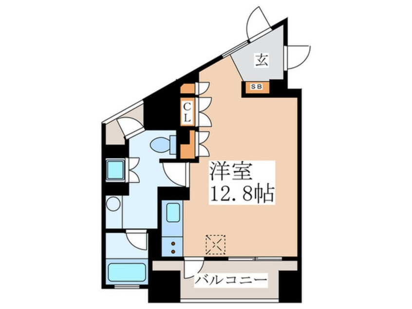 間取図 プライムア－バン四谷外苑東