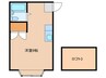 サンライフ大山 1Rの間取り