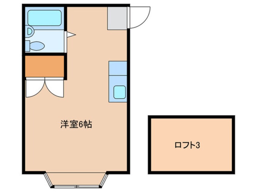 間取図 サンライフ大山