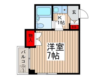 間取図 ハイム高城