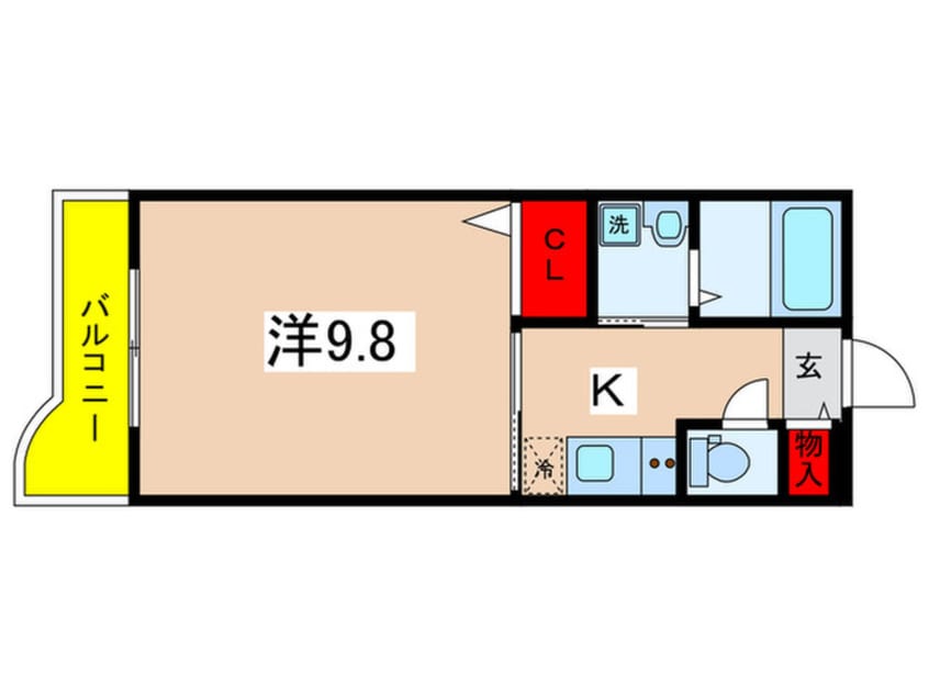 間取図 ベルオ－ブ