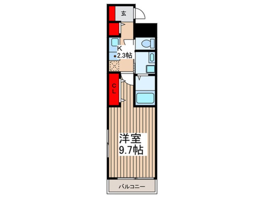 間取図 ラルーチェゼロ