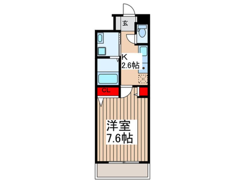 間取図 ラルーチェゼロ
