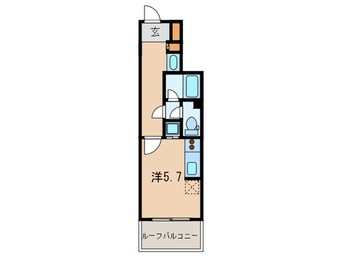 間取図 パ－クホ－ムズ小石川(1007)