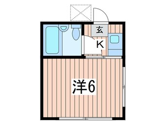 間取図 コーポ三陽