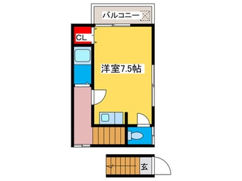 間取図 キャロルハウス