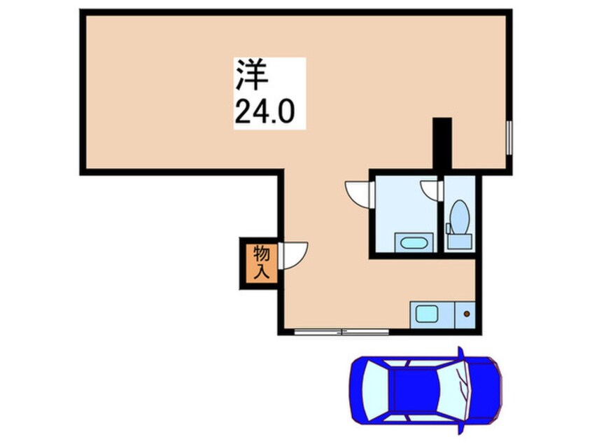 間取図 メイツ根岸台