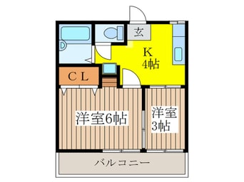 間取図 イ－ストパ－クＮ棟