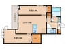 ＡｍａｐｏｌａＡｎｎｅｘ 2LDKの間取り