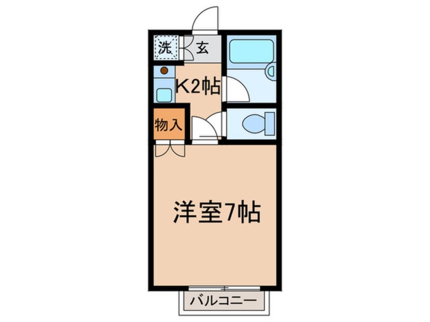 間取図 メゾンシャルム