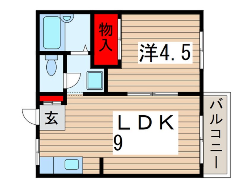 間取図 宝ハイツ