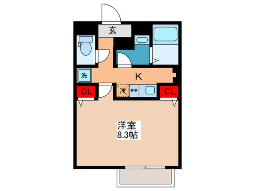 間取図 Air Tower Nakano