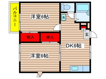 間取図 グリ－ンヴィレッジⅠ
