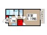 パークサイド清瀬 1Kの間取り