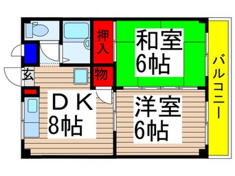 間取図 エクレールⅡ