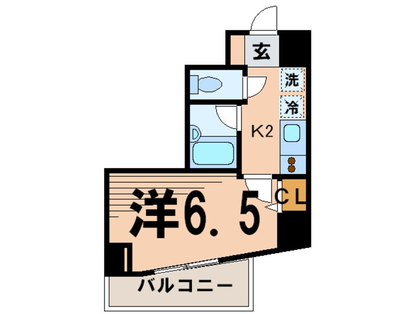 間取図 レジディア東品川