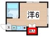 セフィ－ル矢野口 1Rの間取り