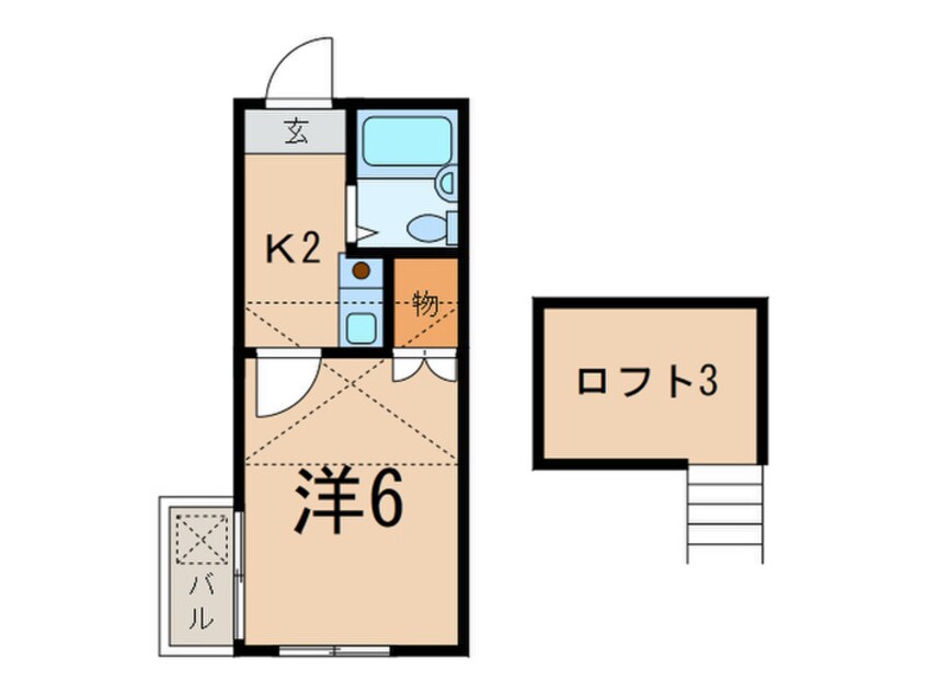 間取図 レオパレス三軒茶屋