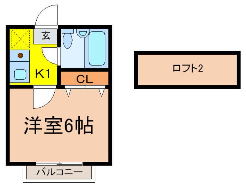 間取図 シャルマンハウス東豊田