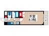 第２ピアノ 1Kの間取り