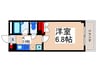 第２ピアノ 1Kの間取り