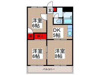 間取図 ガーデンヒルズ