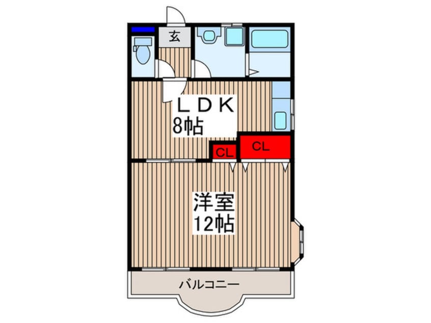 間取図 サンライフ武蔵浦和